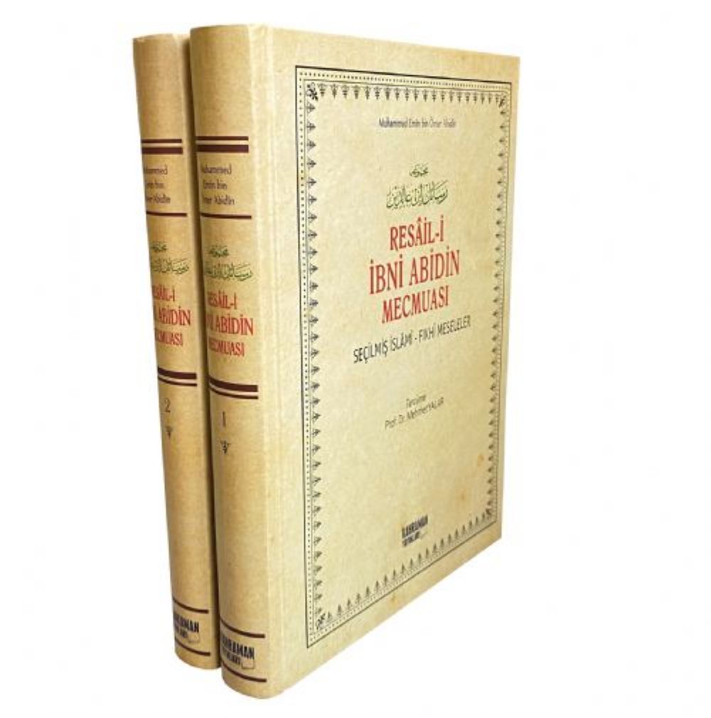 Resaili �bni Abidin Mecmuas� | 2 Cilt | B�y�k Boy | �amua Ka��t